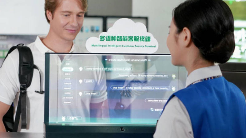 雙面透明屏幕